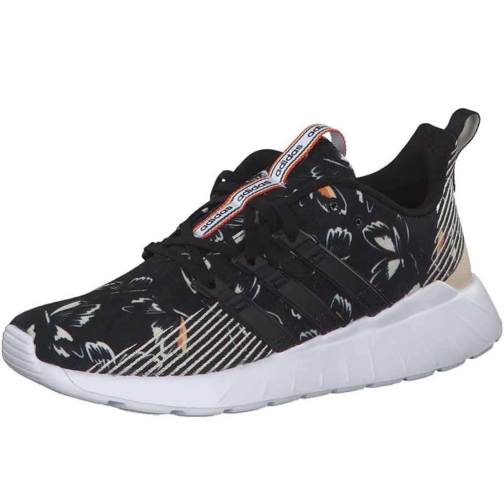 Women’s Black Butterfly Adidas Sneakers Size 9 Lightweight Running Fitness Shoes